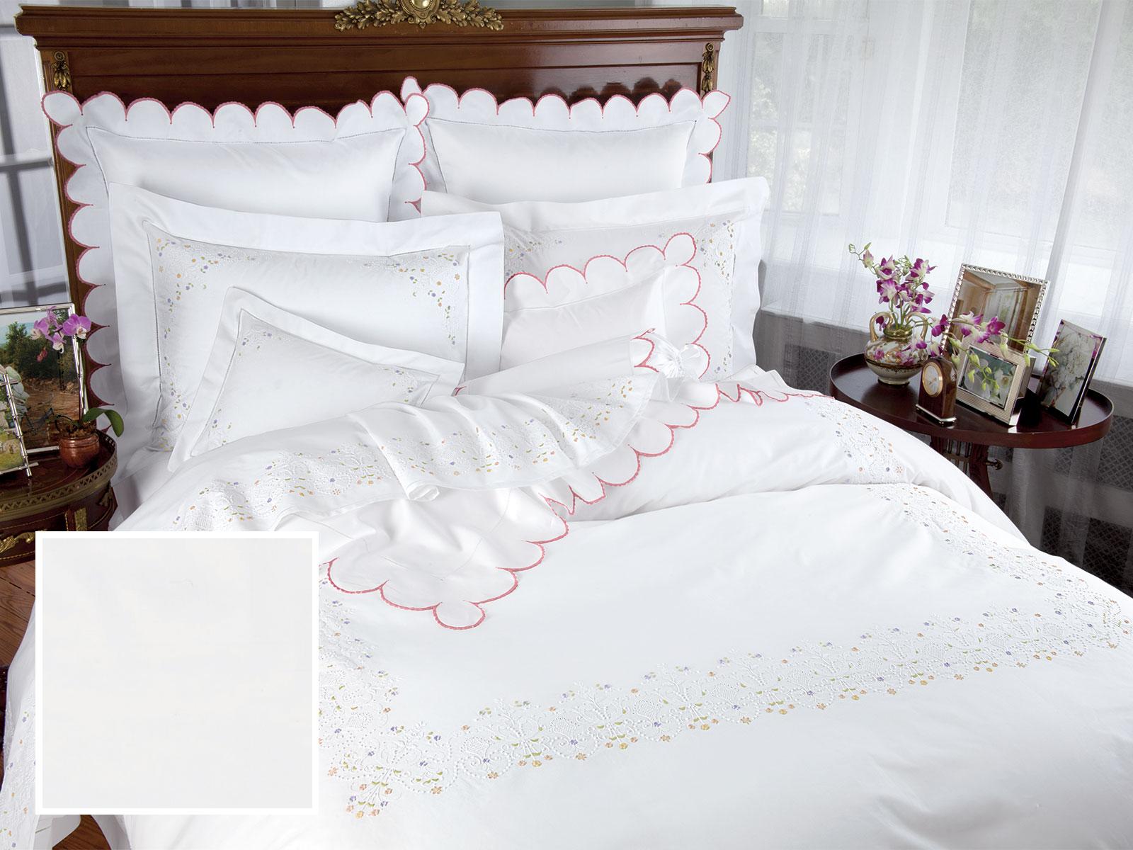 Tesoro Fitted Sheets,Fitted White Percale (Twin )