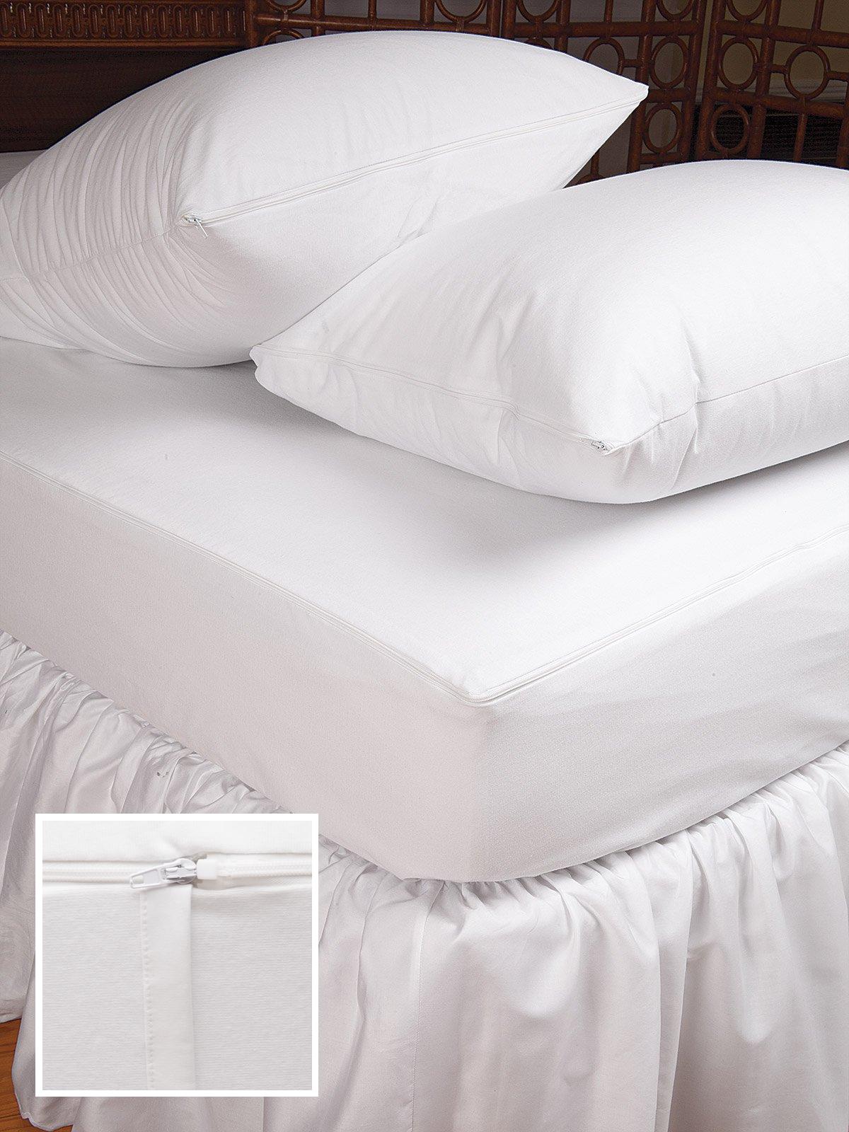 Bed Bug Protectors Mattress Protectors,White (King )