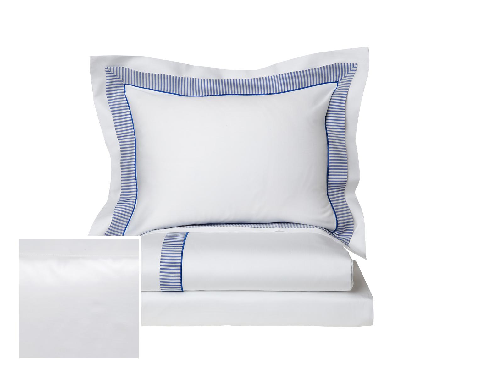 St. Georges Fitted Sheets,Fitted White Sateen (Full )