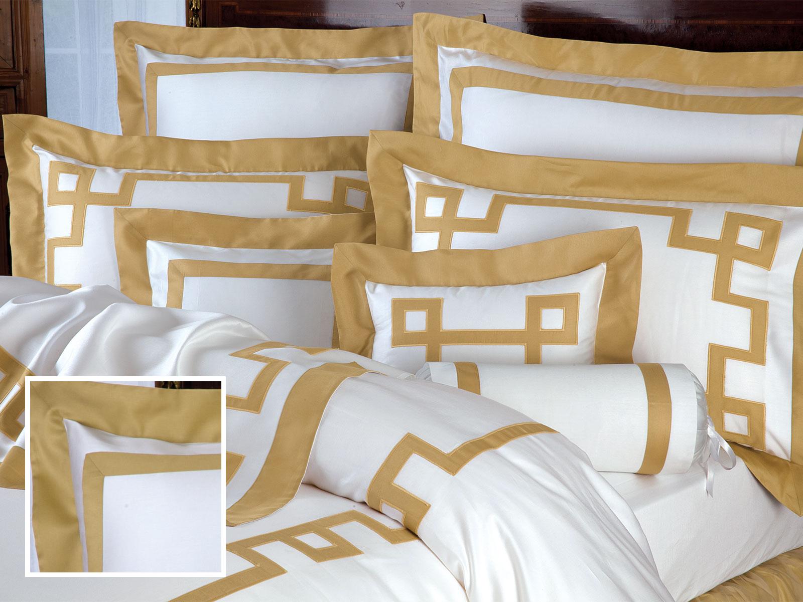 Midas Touch Shams,Gold (King )