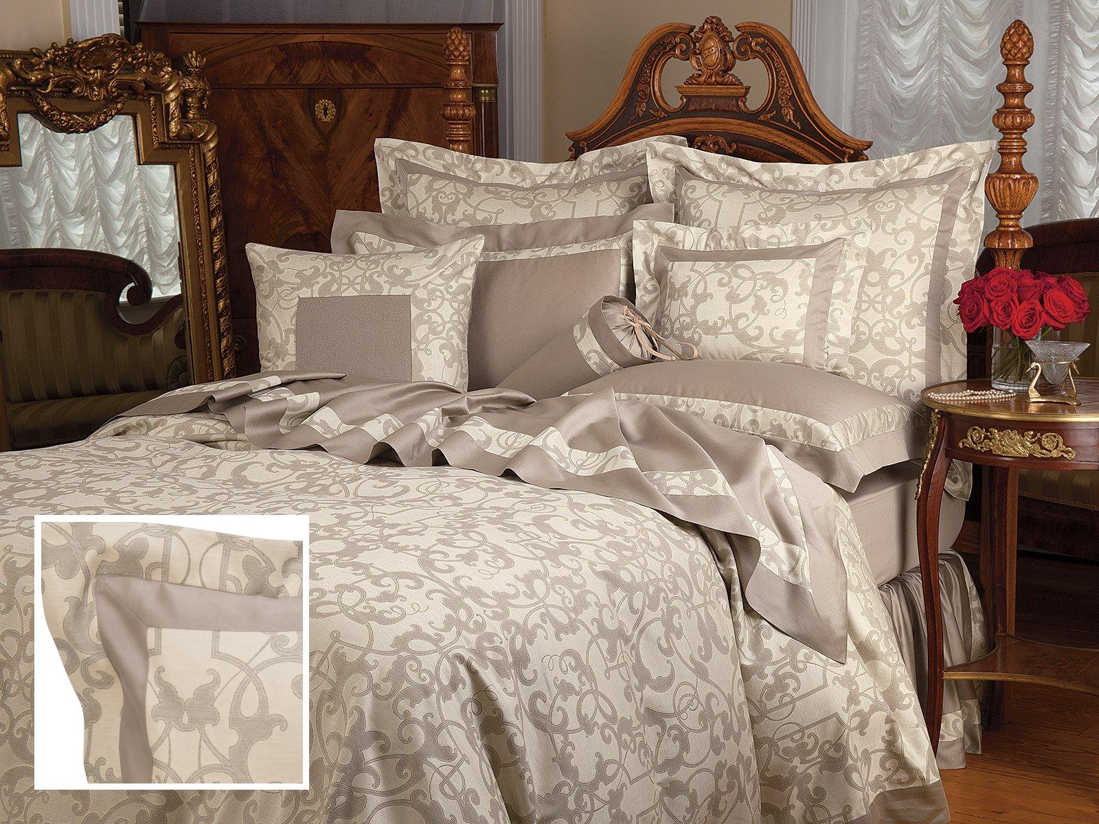 Royalty Shams,Taupe (Boudoir )