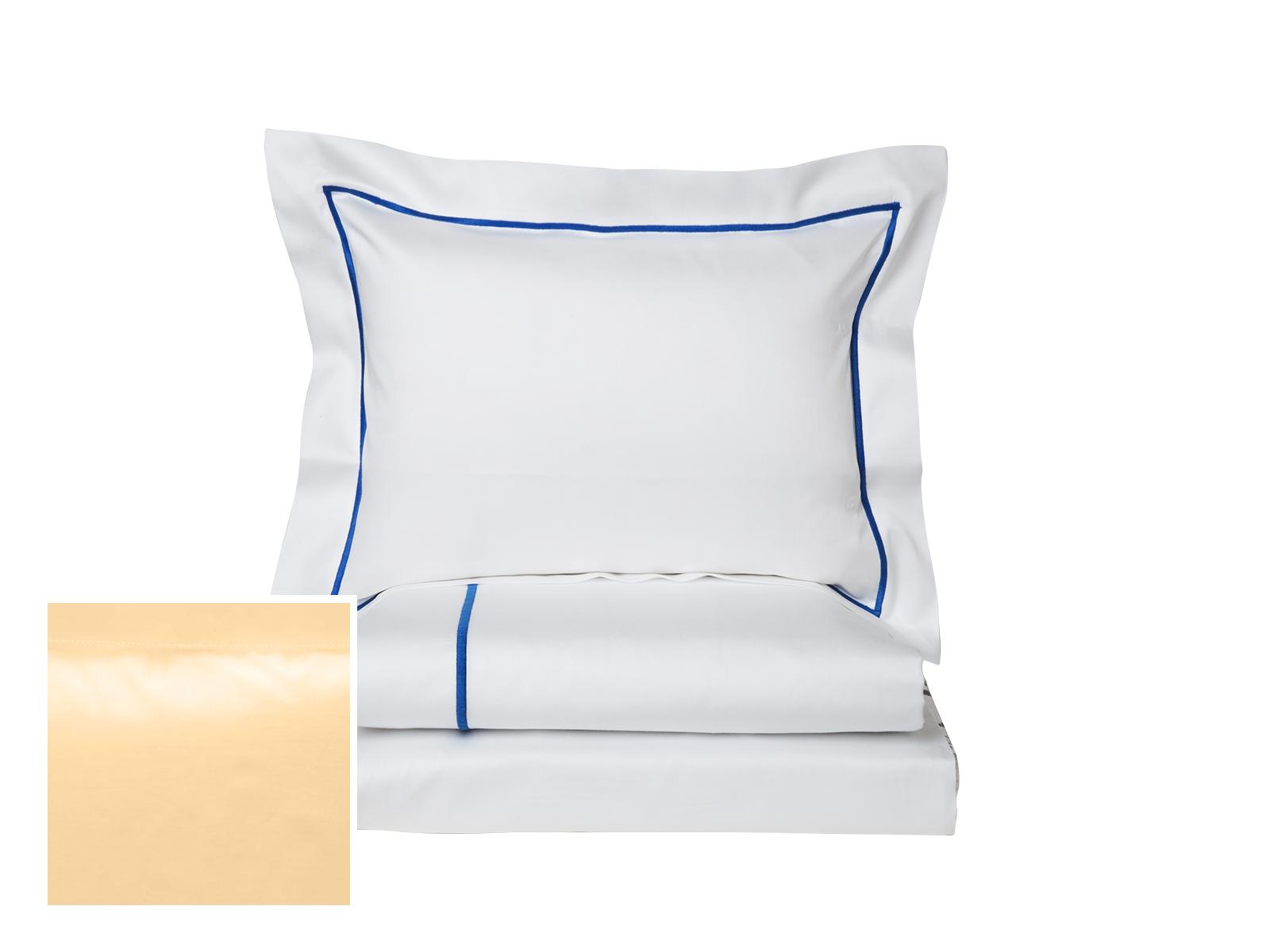 Vanderbilt Fitted Sheets,Fitted Butterscotch Sateen (King )