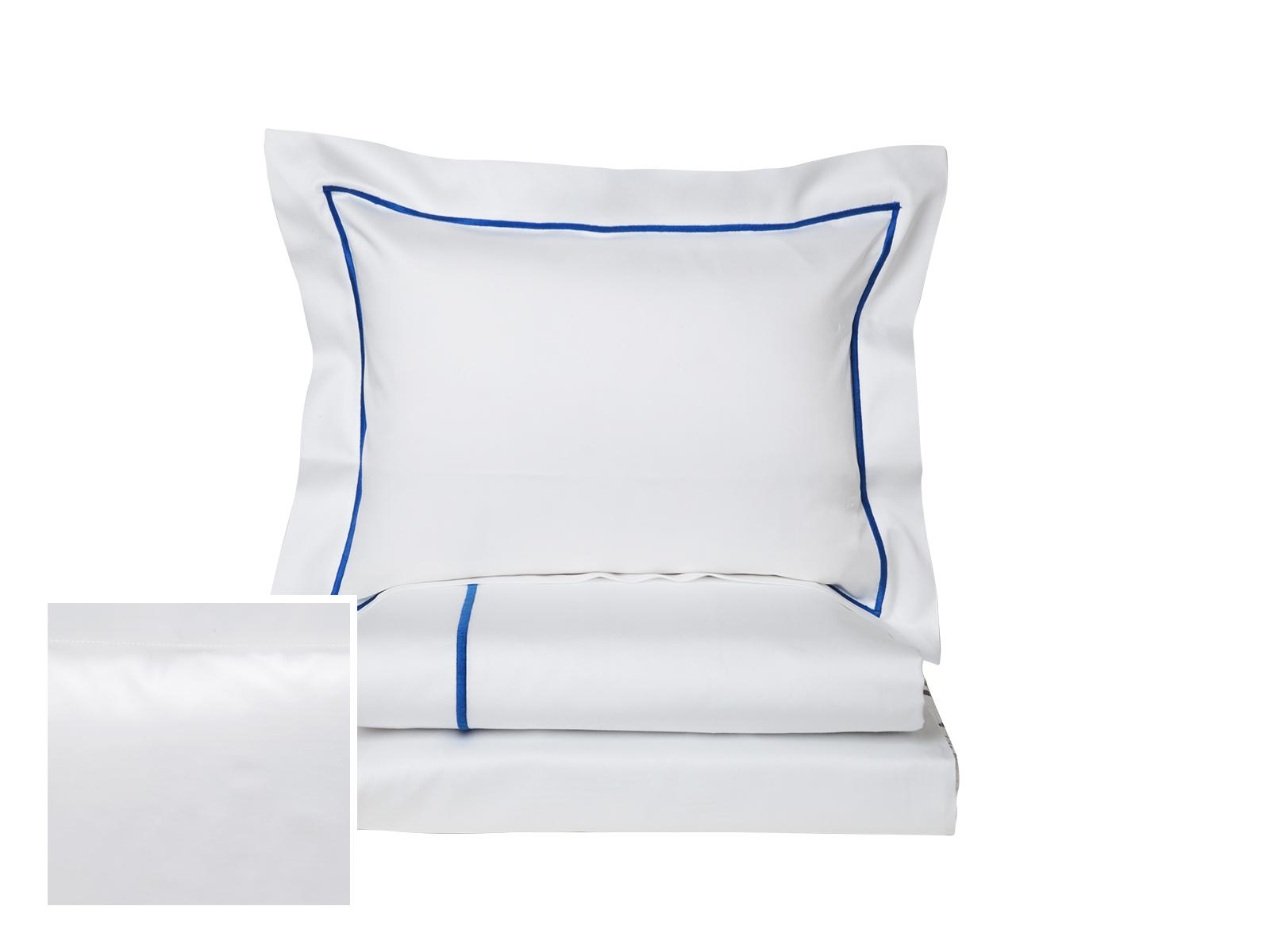 Vanderbilt Fitted Sheets,Fitted White Sateen (King )