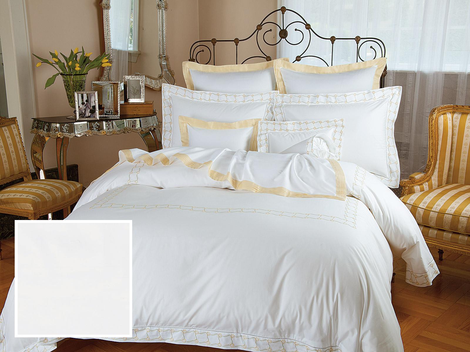 Monterey Fitted Sheets,Fitted White Percale (Twin )