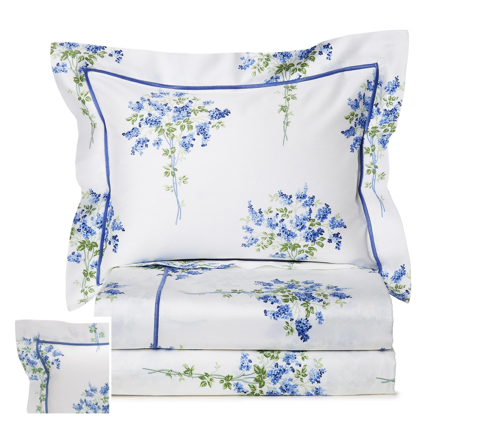 Lilacs dAmore Sheet Sets PlusBlue Twin