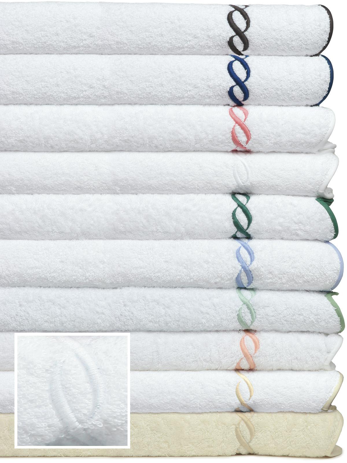 Sienne Bath Bath Set,White (Ranch (2 Bath,2 Hand,4 Wash,1 Mat))