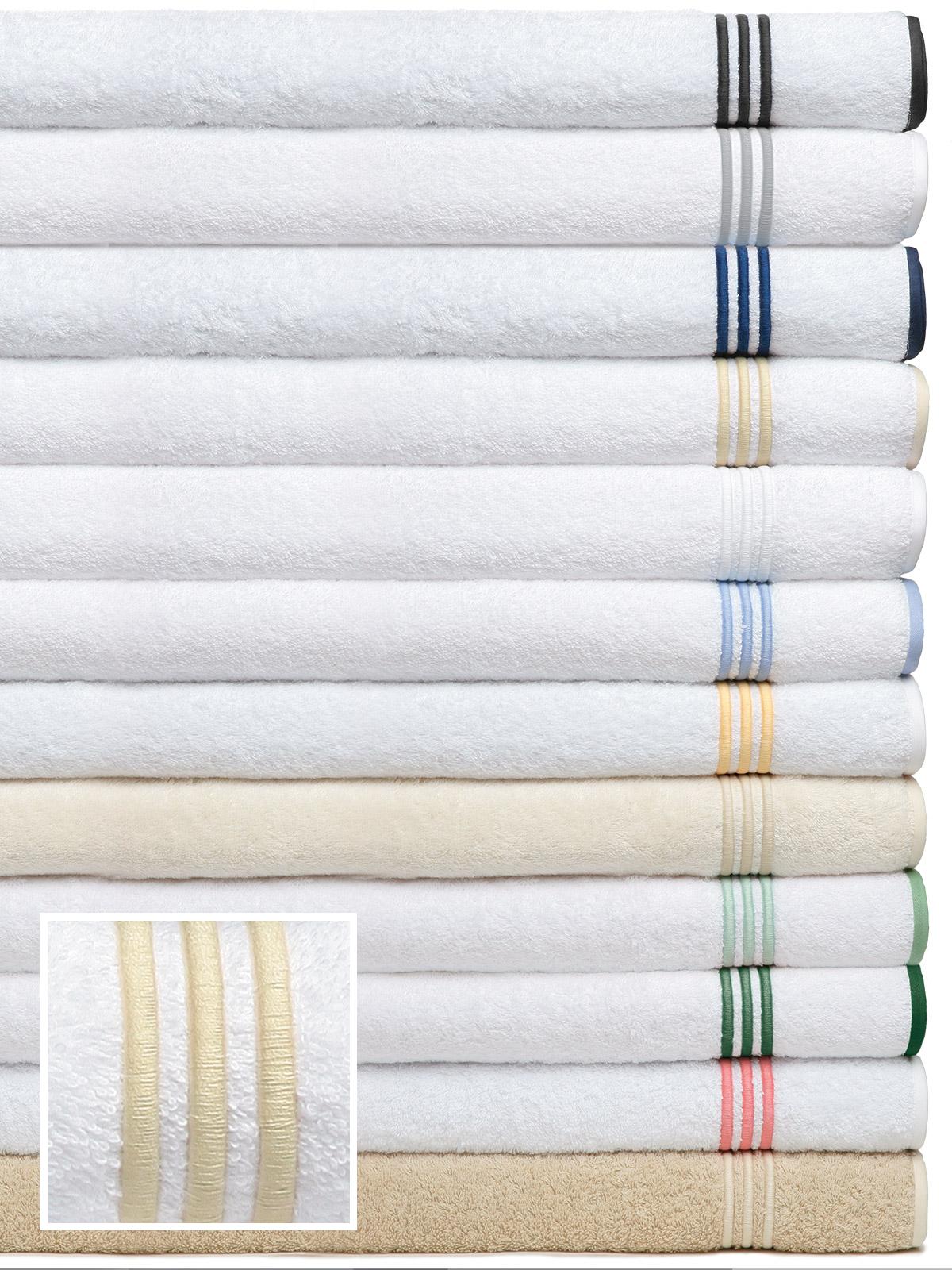 Hampton Court Bath Bath Set,Beige (Ranch (2 Bath,2 Hand,4 Wash,1 Mat))