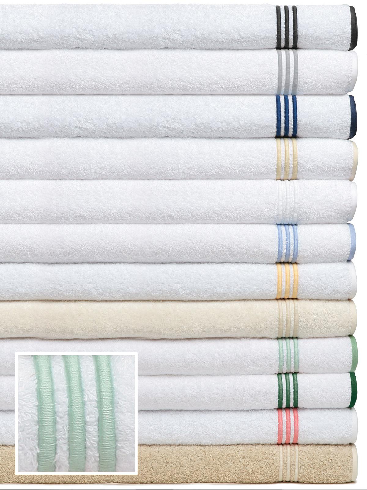 Hampton Court Bath Bath Set,Green (Ranch (2 Bath,2 Hand,4 Wash,1 Mat))