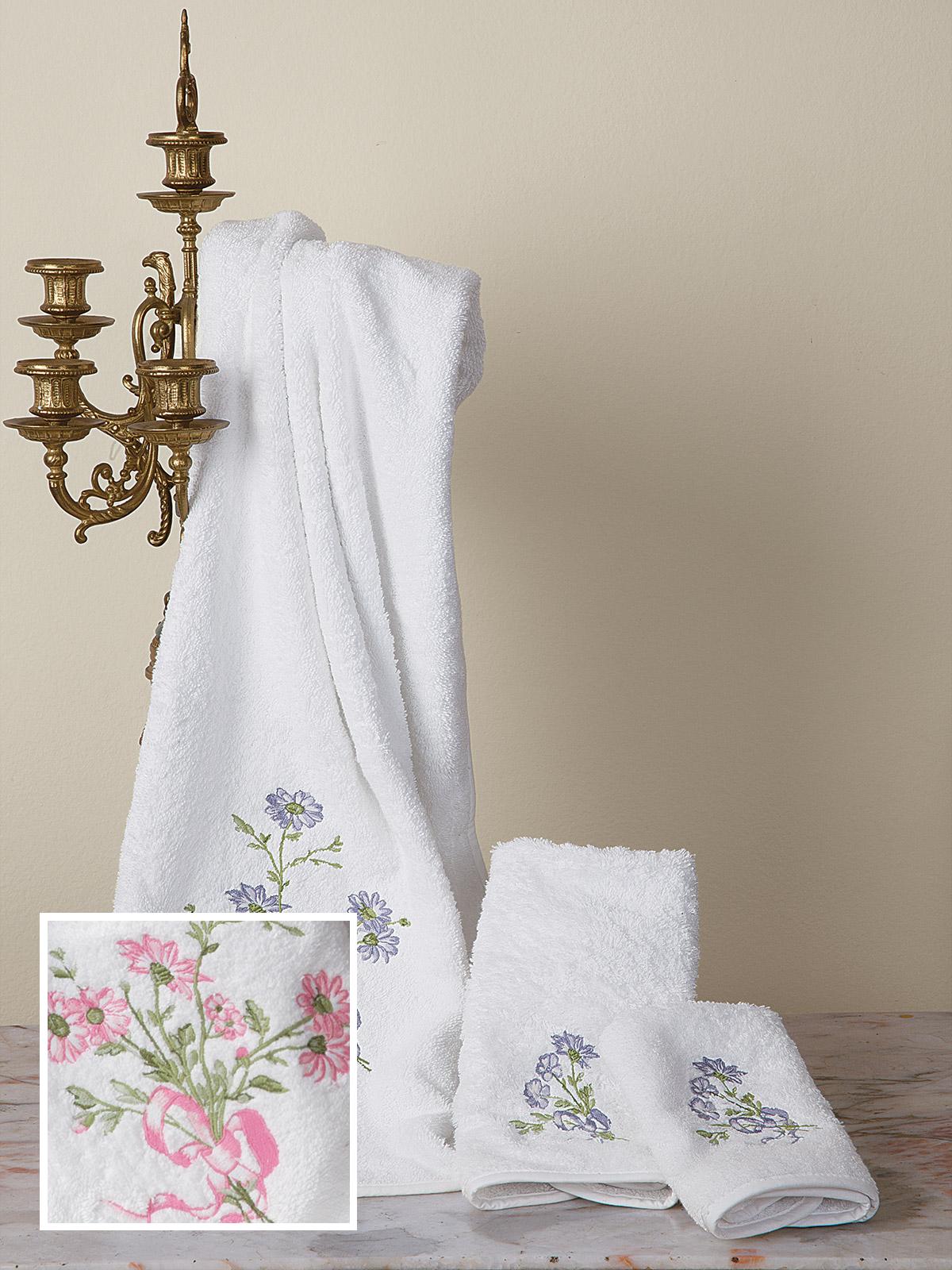 Ipswitch Towels Bath Set, Pink (Ranch (2 Bath, 2 Hand, 4 Wash, 1 Mat))