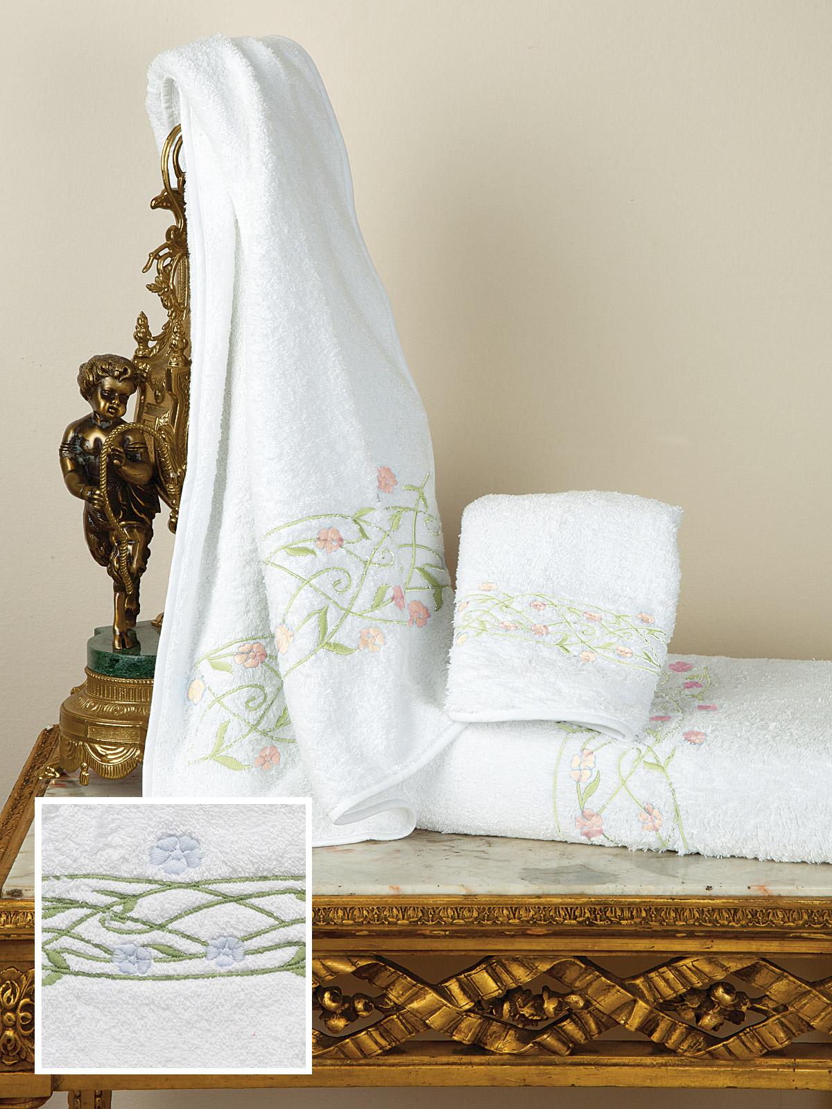 Sawyer Towels Bath Set, Blue/Green (Studio (1 Bath, 1 Hand, 1 Wash))