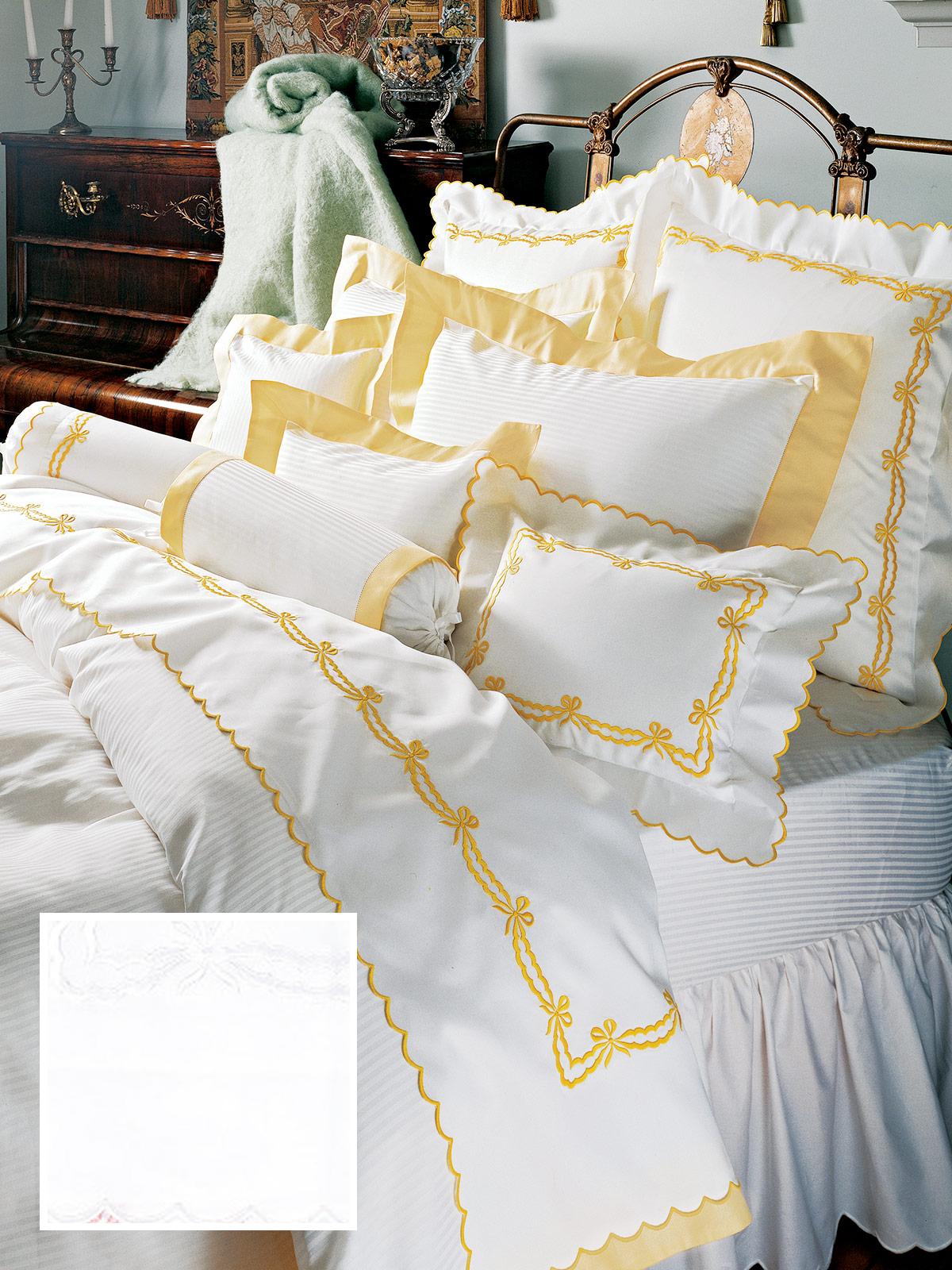 Angelica Sheet Sets,White (King )