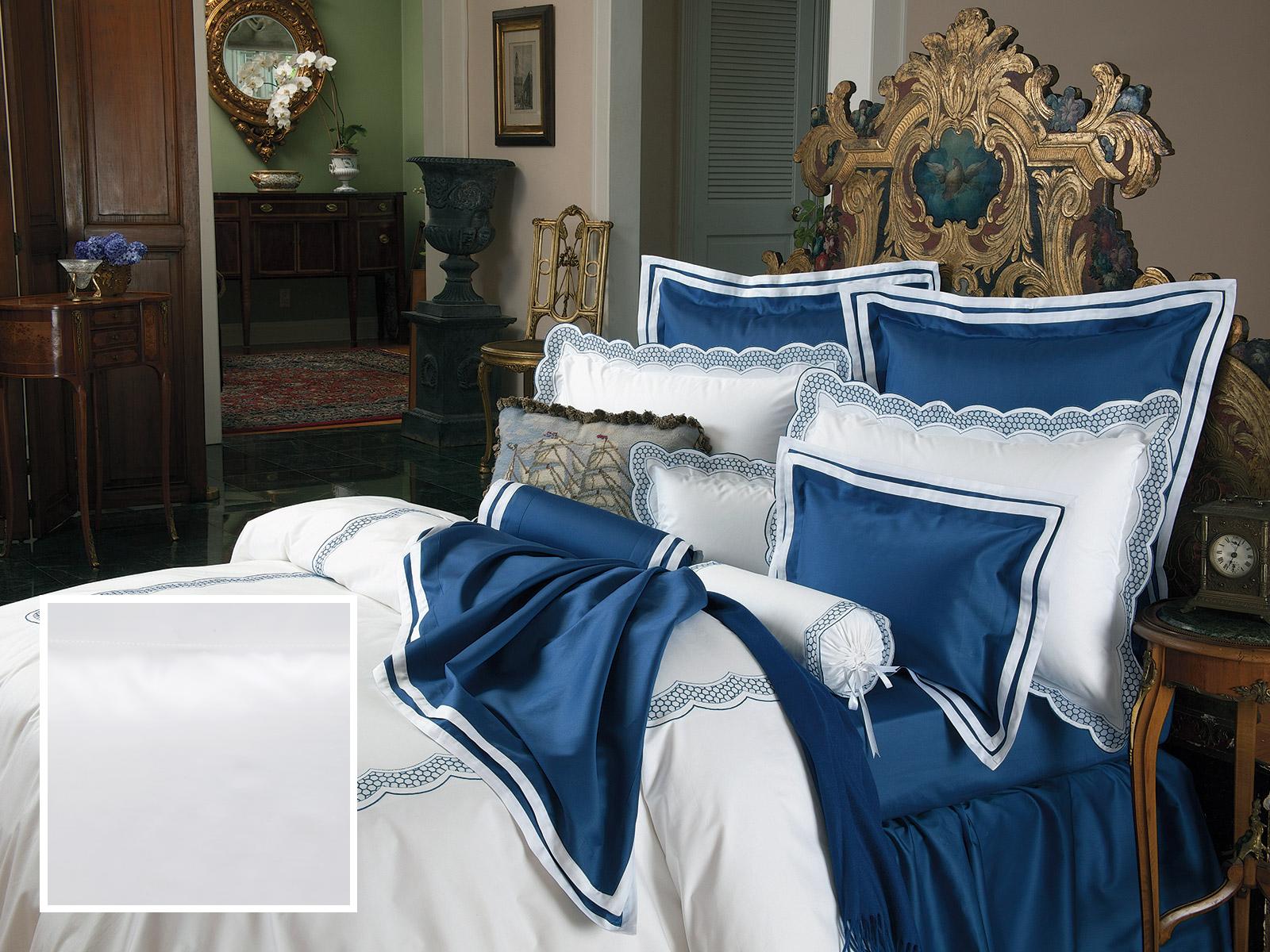Gibson Fitted Sheets,Fitted White Sateen (Full )