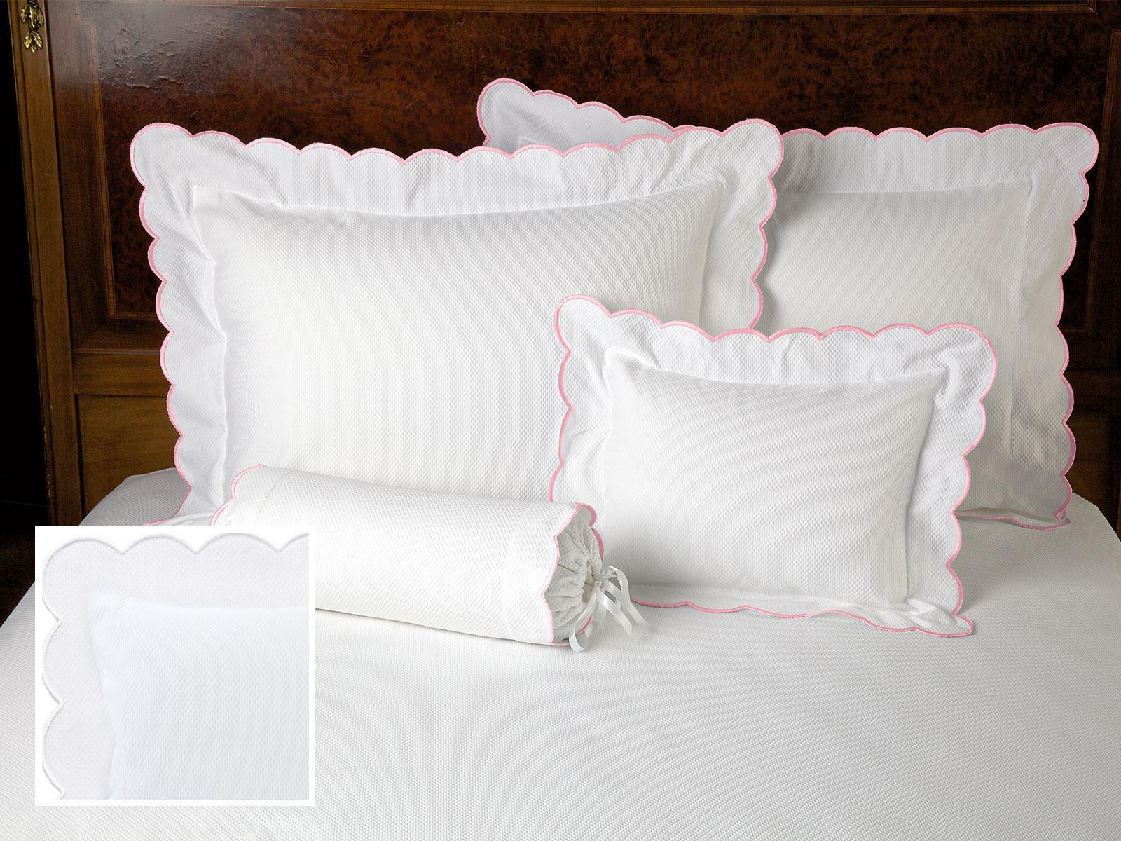 La Scala Blanket Covers (Piqué),White (Twin )