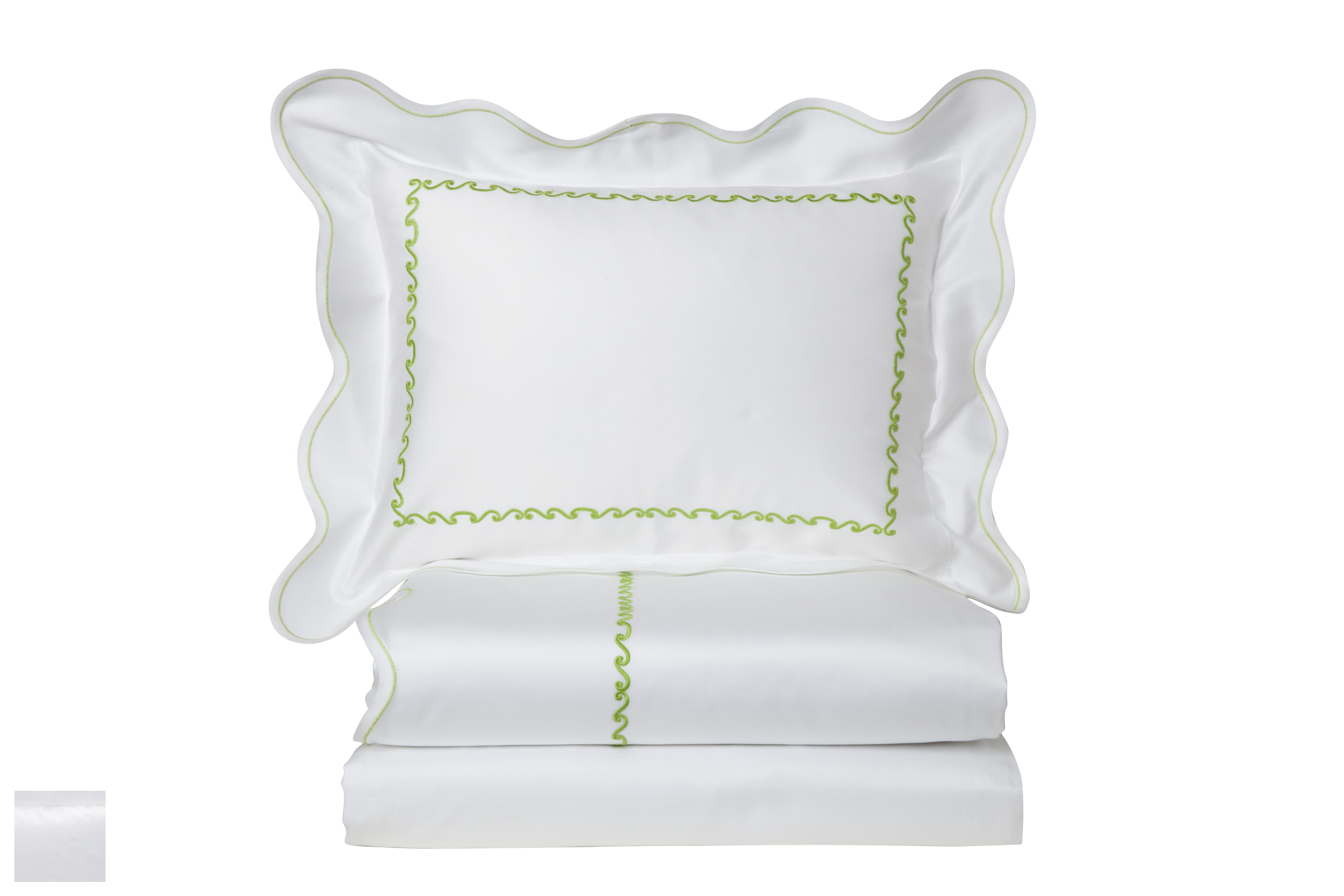 Bella Fitted Sheets,Fitted White Sateen (King )