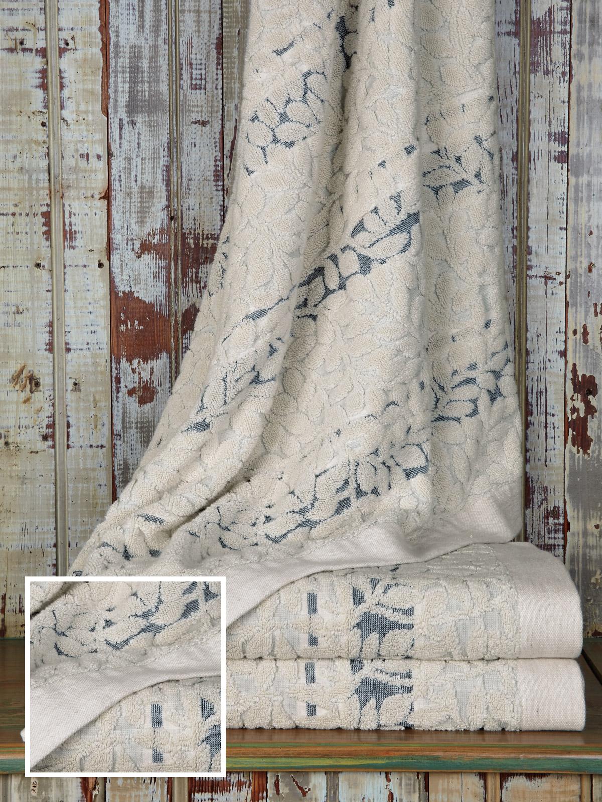 Pomero Towels, Ivory (Hand)