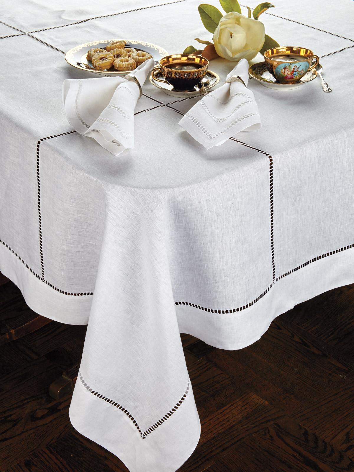 Rapporto Tablecloths (Rectangular), White (72 X 90)