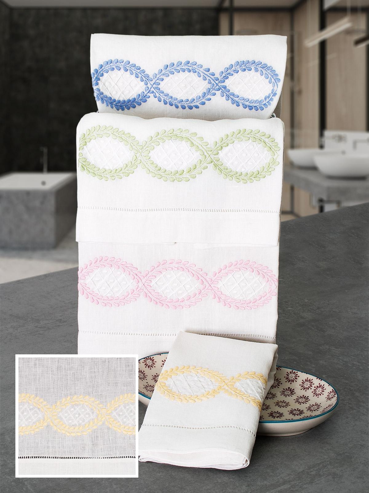 Infinity Guest Towels Guest Towels, Yellow (Set Of 3)