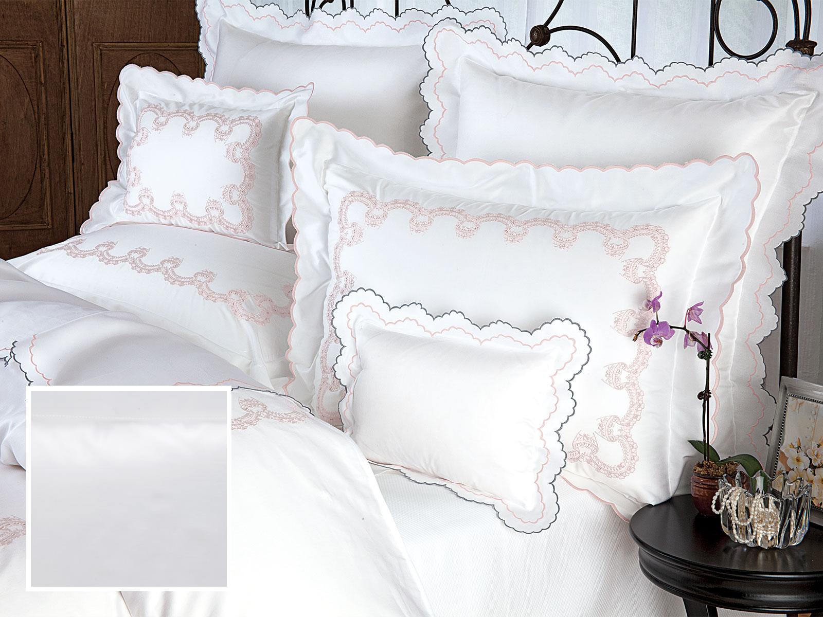 Duette Fitted Sheets,Fitted White Sateen (Full )