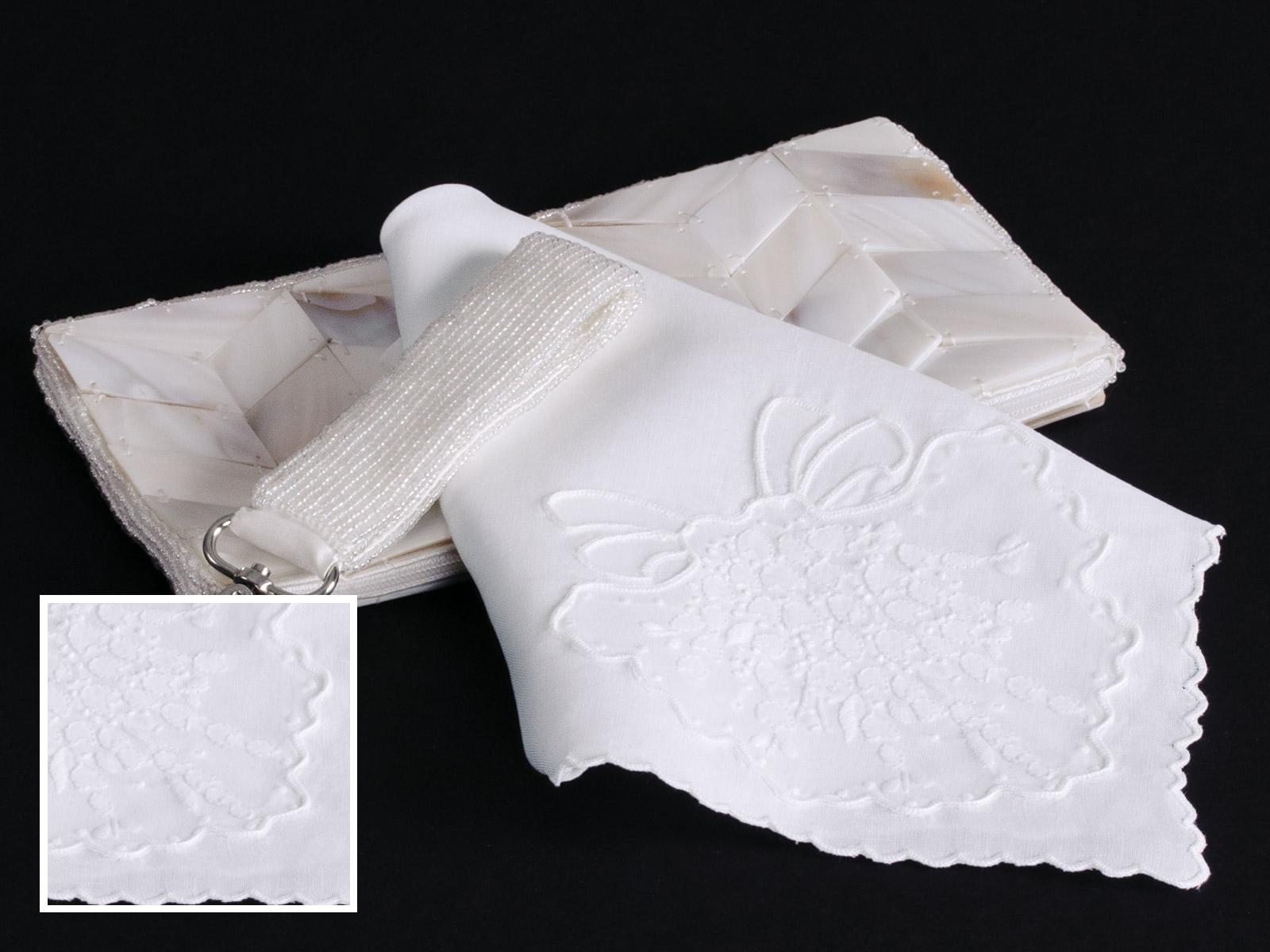 Heirloom Ladies Handkerchief Ladies HandkerchiefWhite Ladies