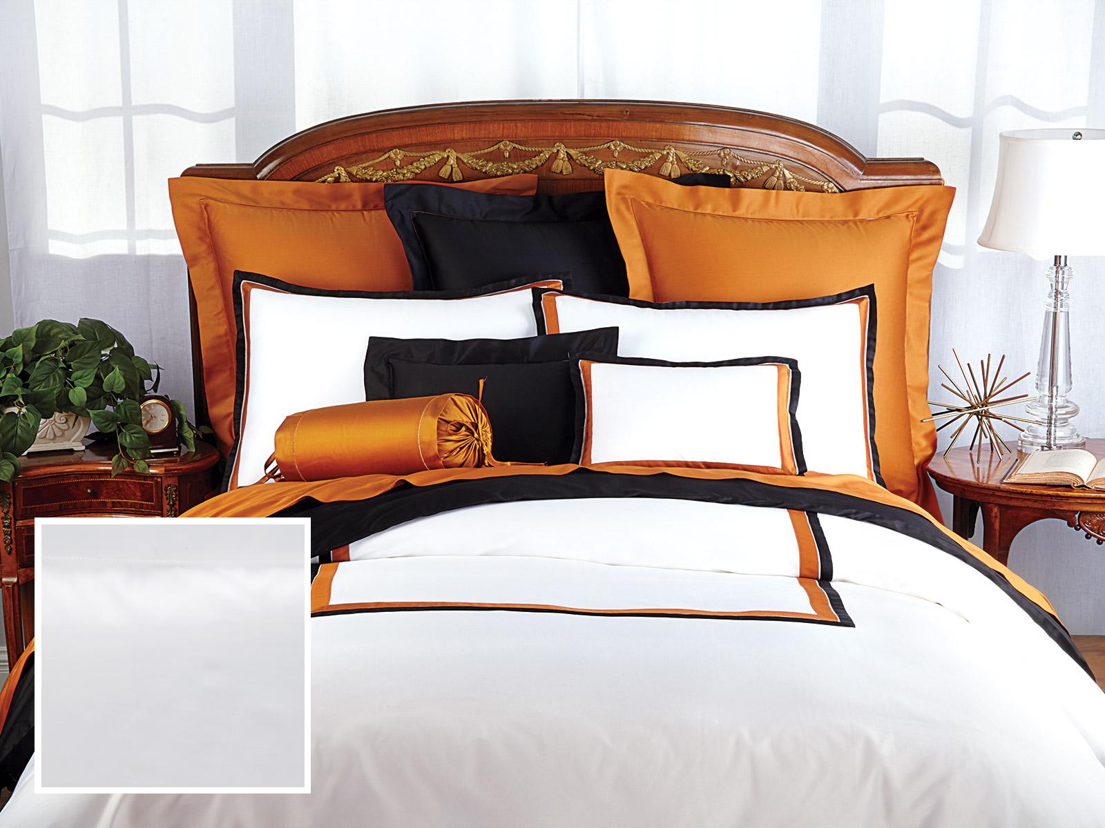 Audaciaux Fitted Sheets,Fitted White Sateen (Full )