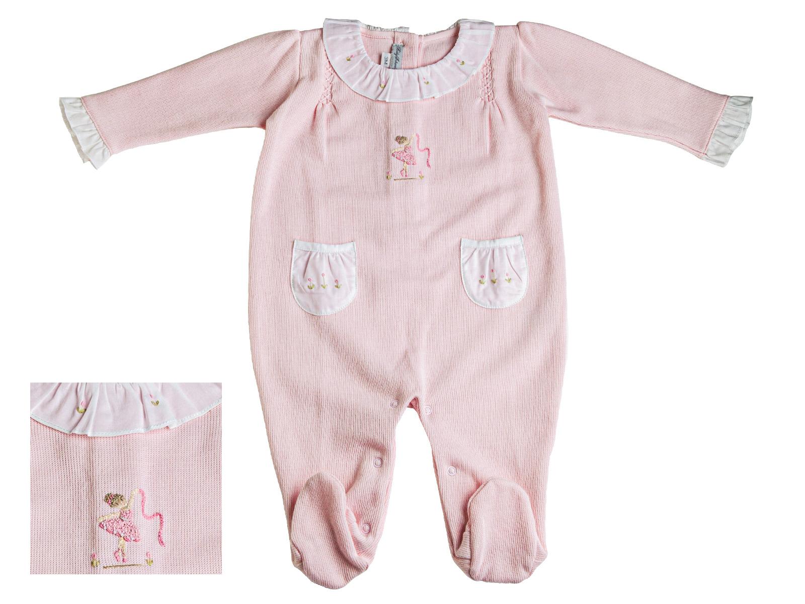 Annabella Onesie Baby Onesie, Pink (12M)