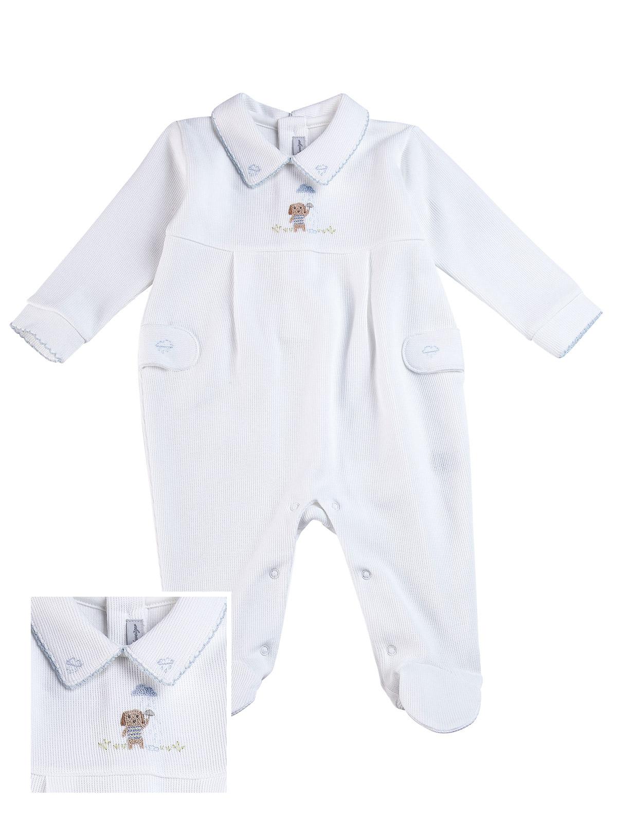 Bailey Onesie Baby Onesie, White (3M)