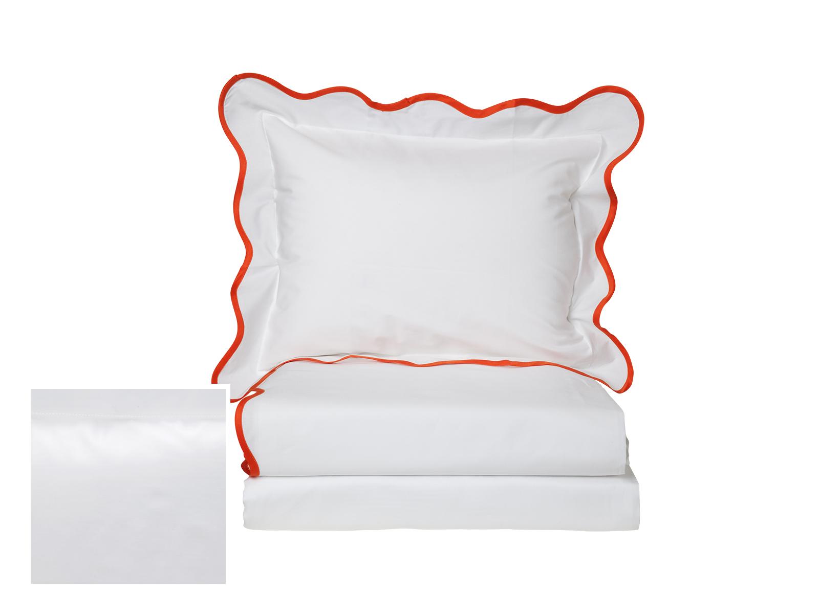 Newport Fitted Sheets,Fitted White Sateen (Full )