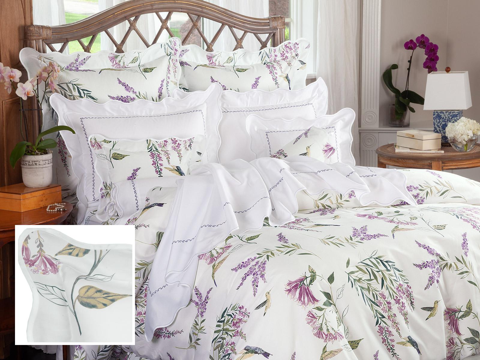 Hummingbird Shams,Multi-Colored (Euro. )