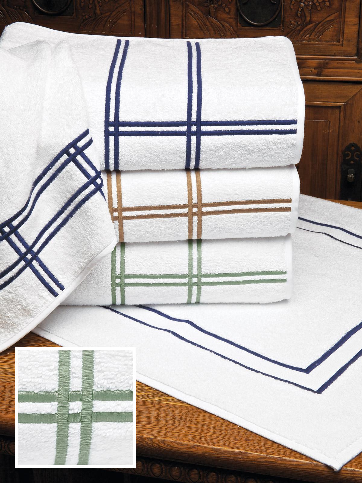 New York Towels Bath Set, Green (Studio (1 Bath, 1 Hand, 1 Wash))