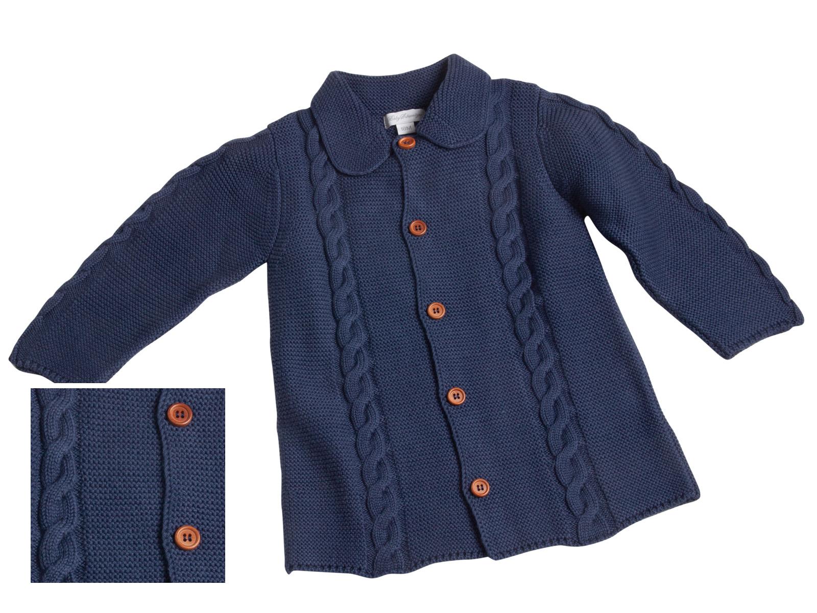 Ollie Sweater/Coat, Navy (2T)