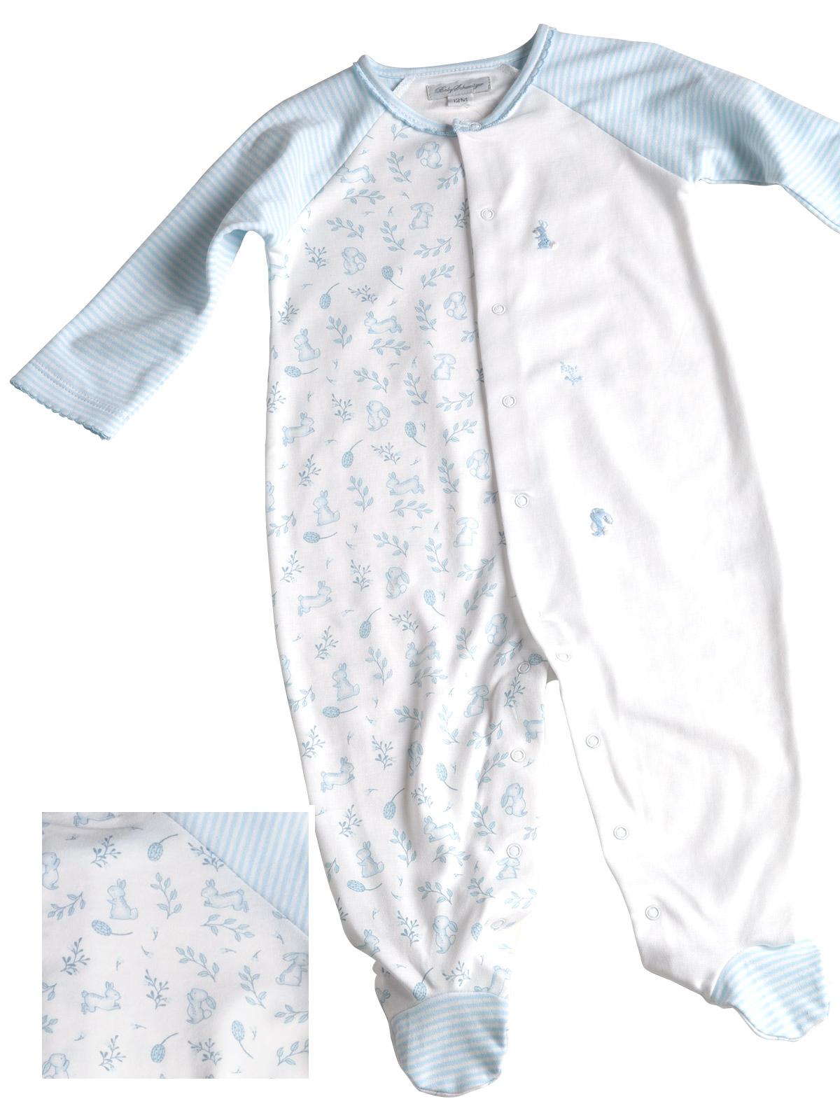 Bunny Fun Baby Onesie Baby Onesie, Blue (18M)