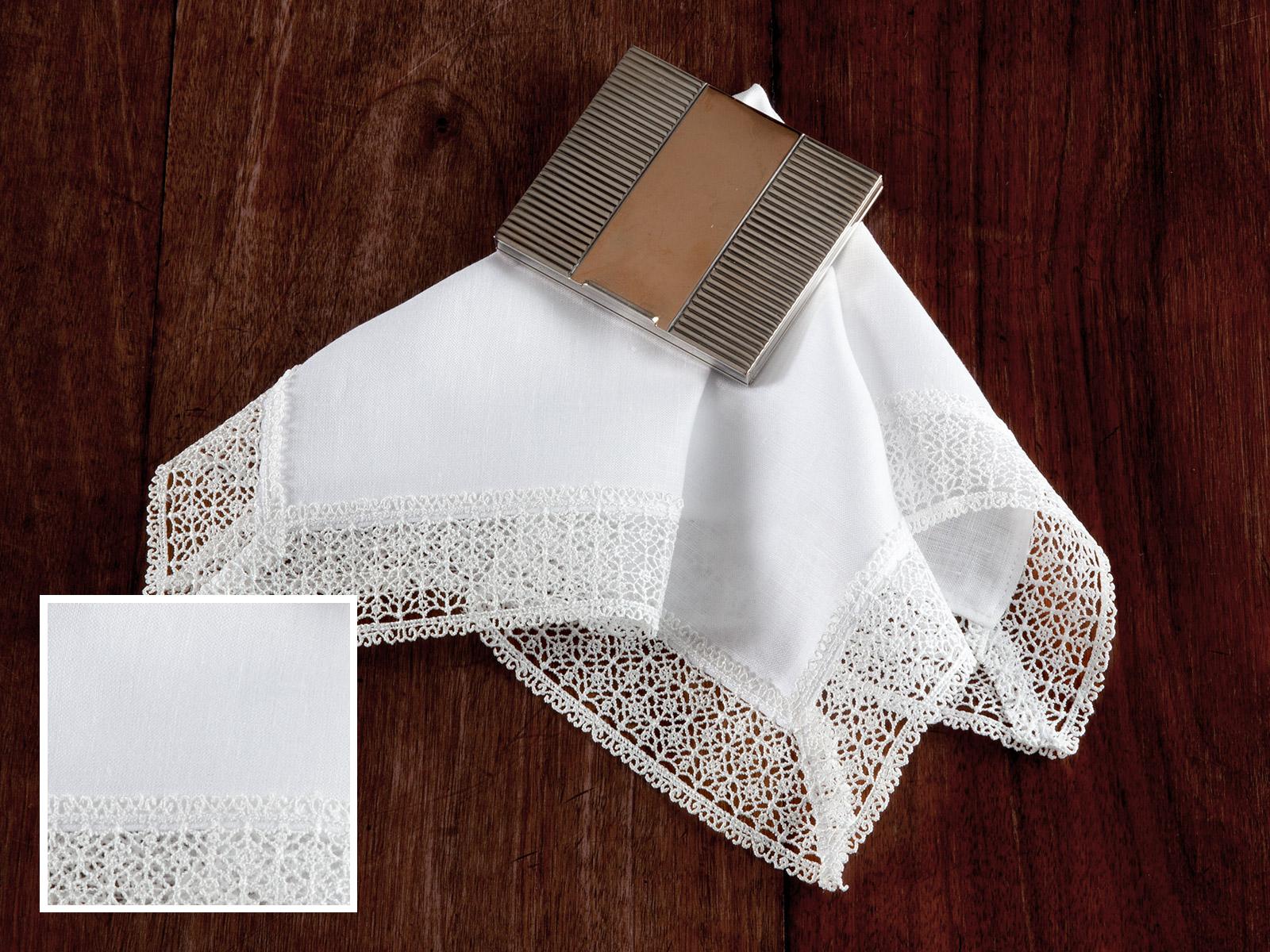 Brookshire Ladies Handkerchief Ladies HandkerchiefWhite Ladies