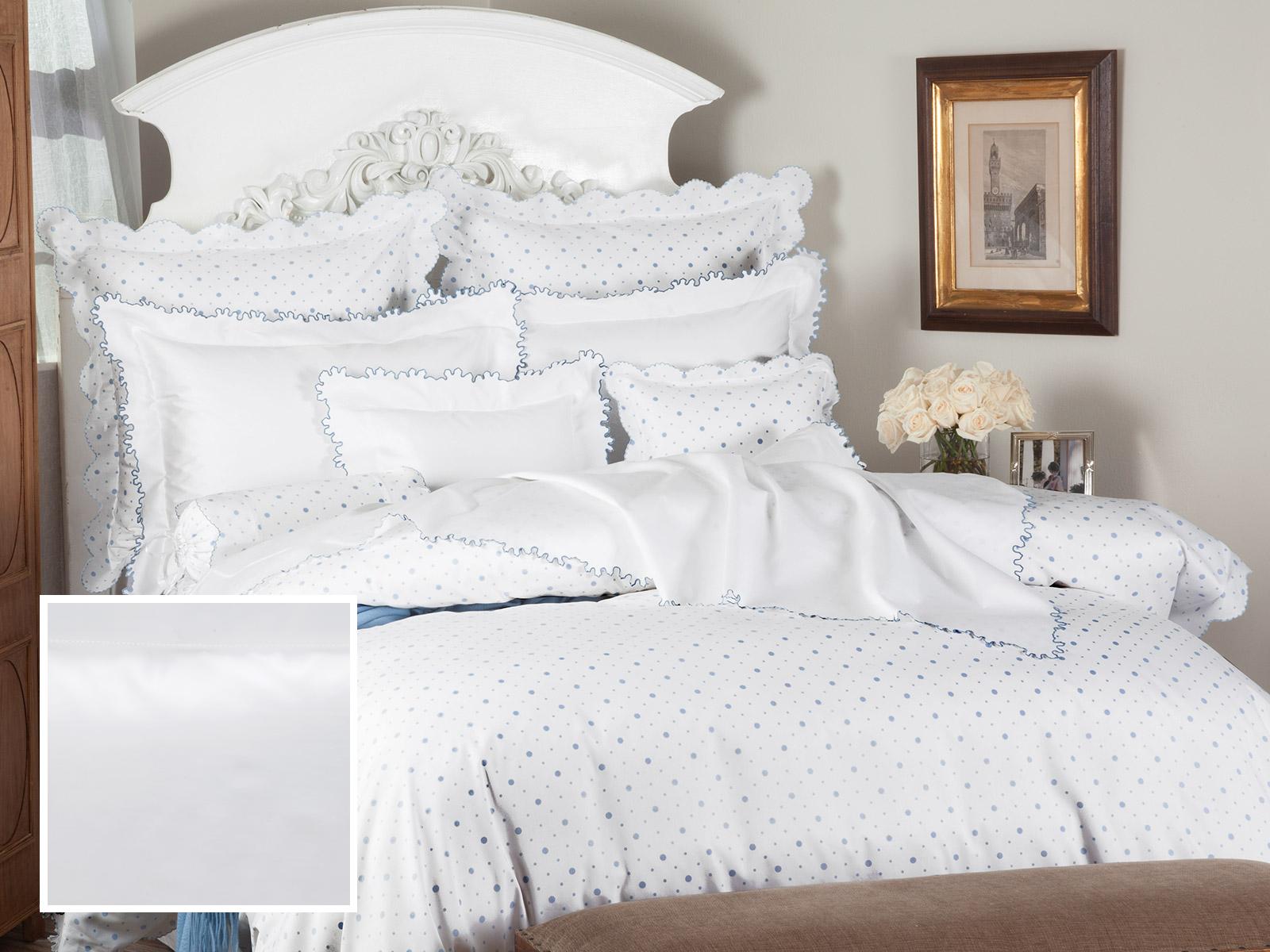 Regent's Peak Fitted Sheets,Fitted White Sateen (Twin )