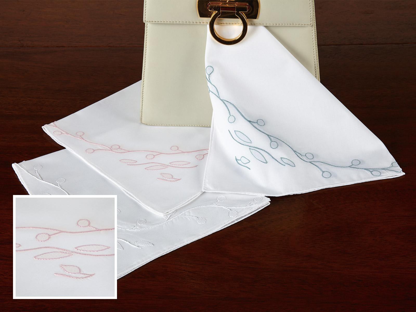 Bounty Ladies Handkerchief Ladies Handkerchief Pink Ladies Set of 3