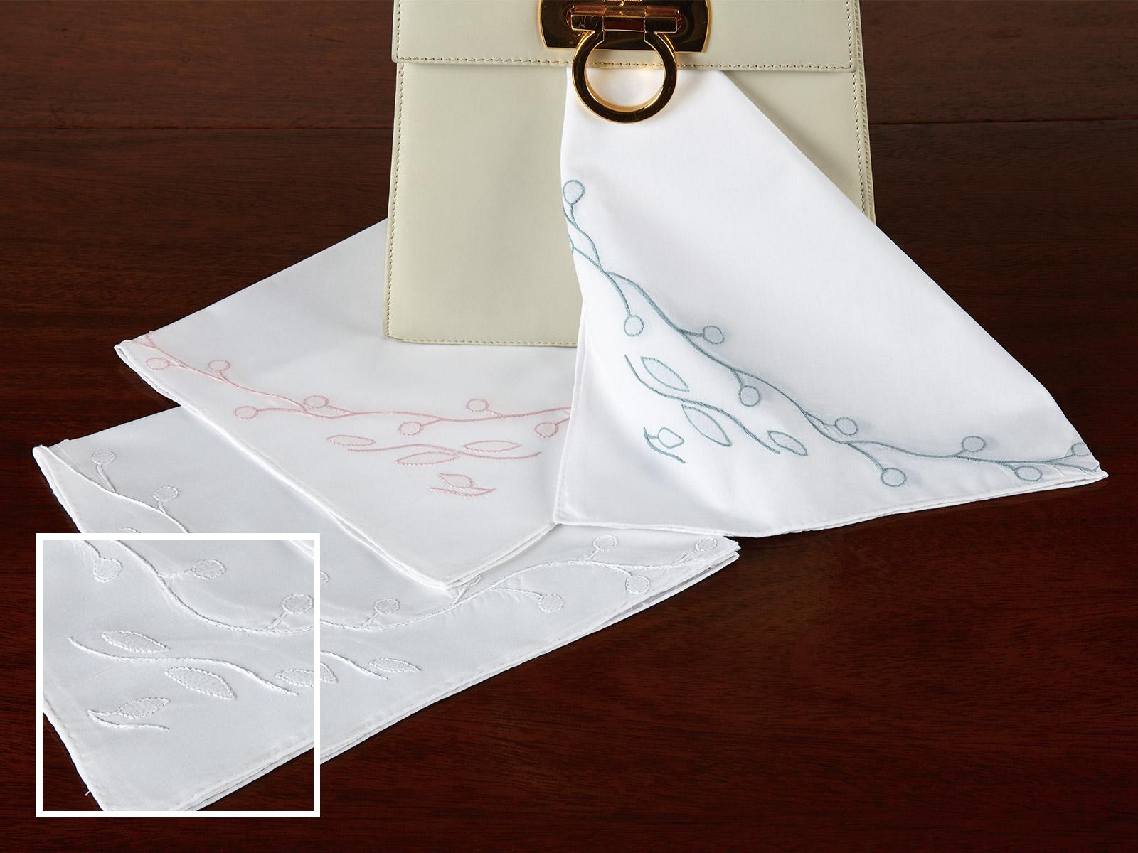 Bounty Ladies Handkerchief Ladies Handkerchief White Ladies Set of 3