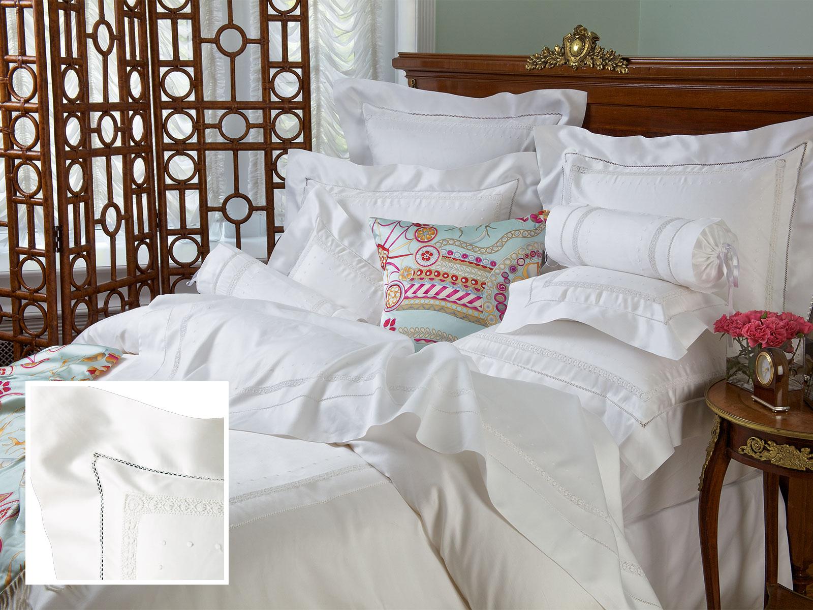 Sweet Dreams Flat Sheets,White (King )