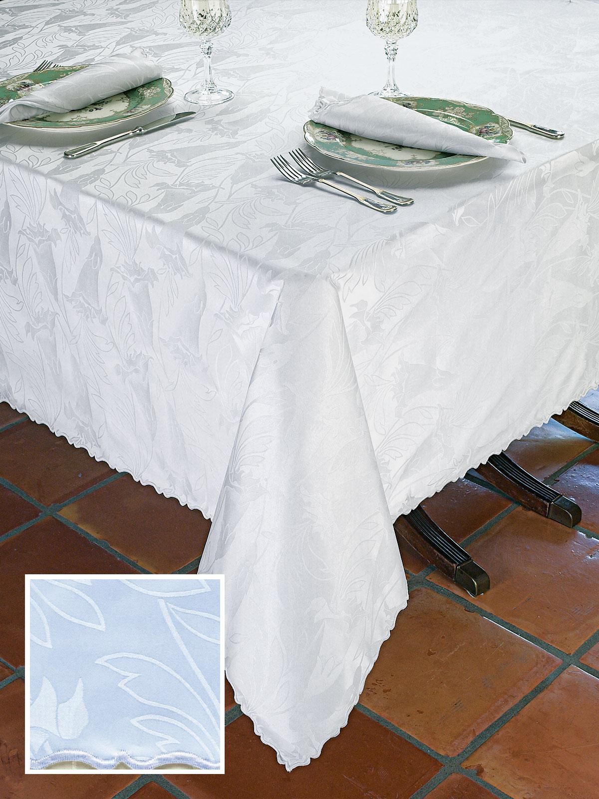 Waverley Tablecloths, Sky Blue (70 Round)