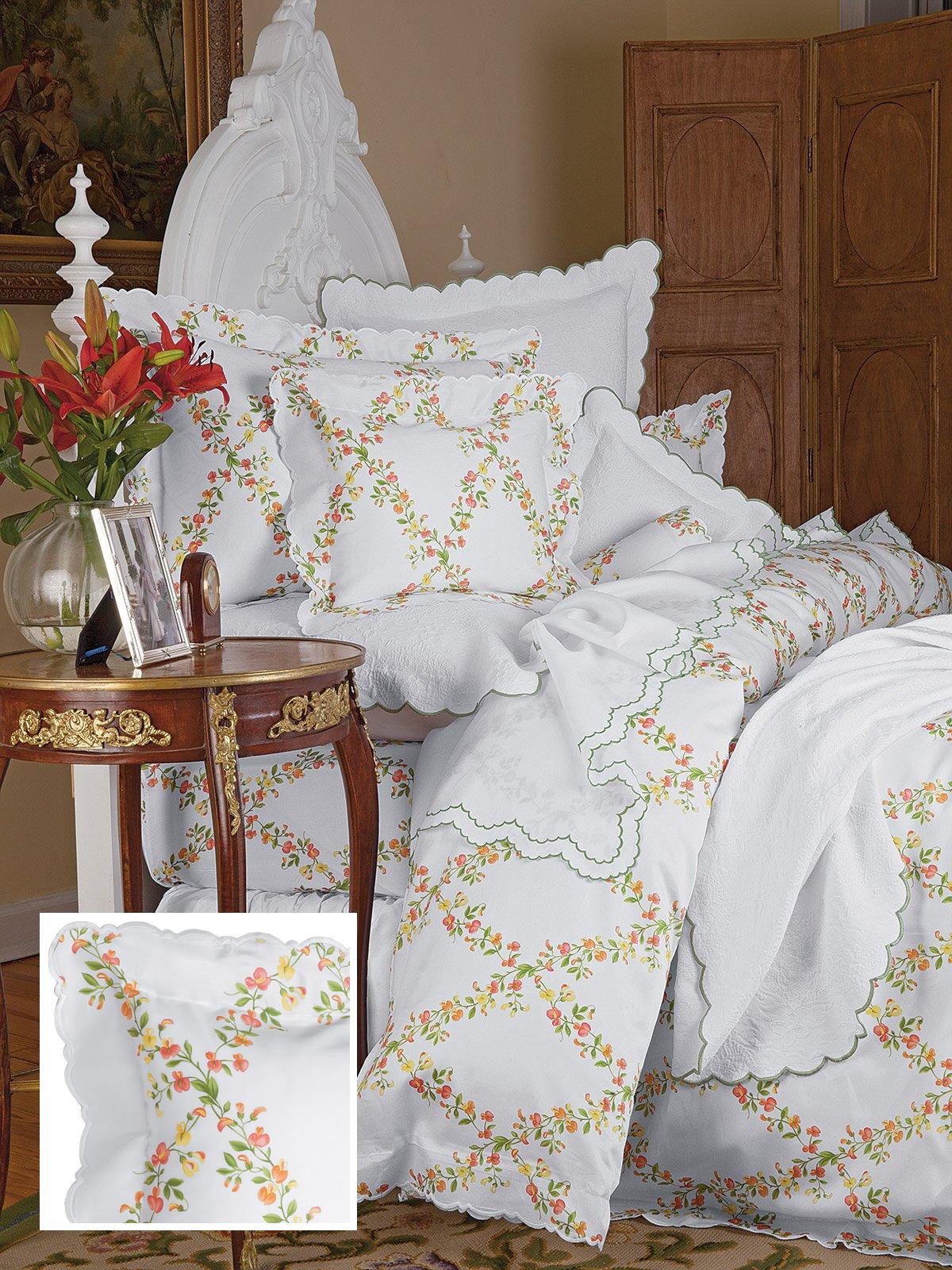 Vine Devine Flat Sheets,Multi-Colored (Queen )
