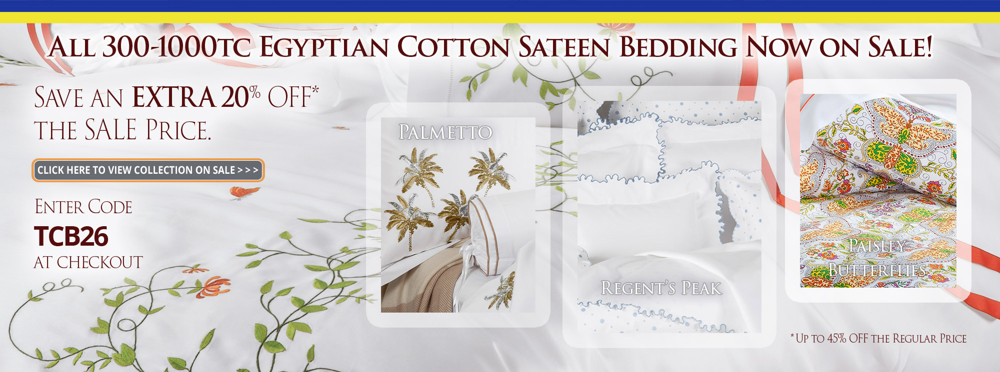 300-1000tc Bedding Promo