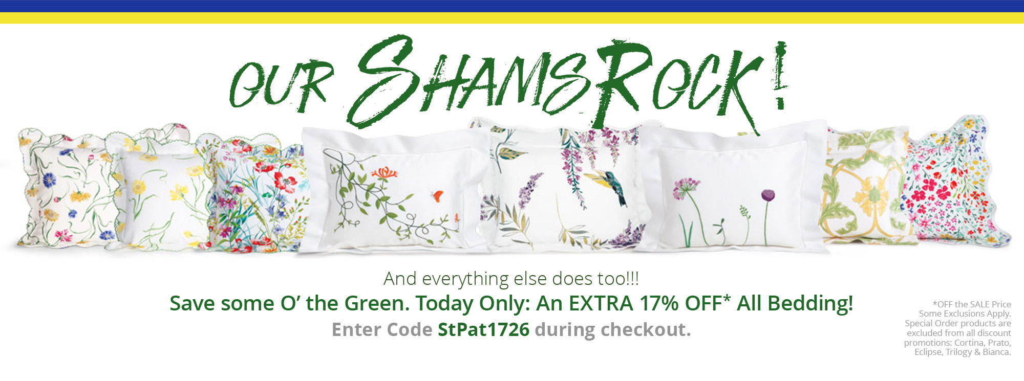 St Patrick's Day Offer