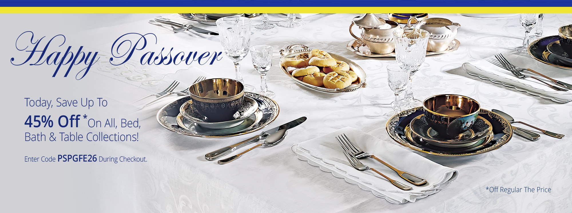 Celebrating Passover Savings!