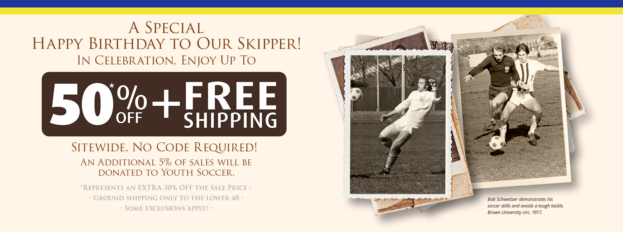 Celebrate Our Skipper's Birthday