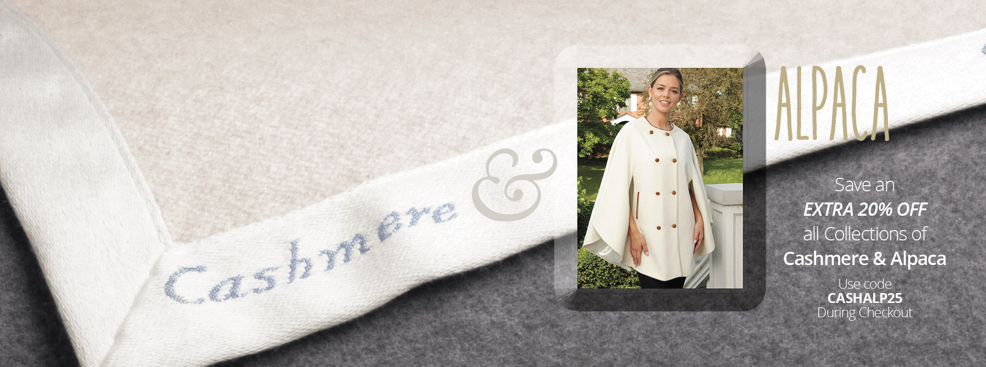 SAVE on Alpaca & Cashmere Collections
