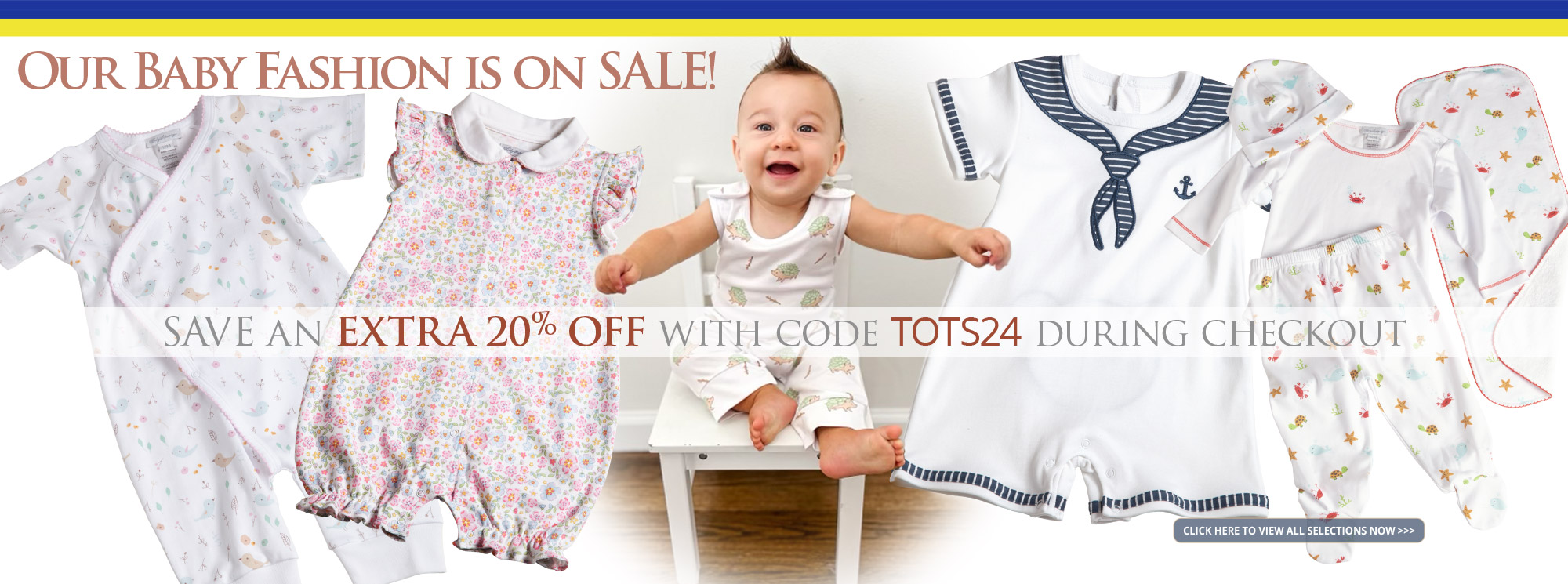 Baby Fashion is Now On SALE!