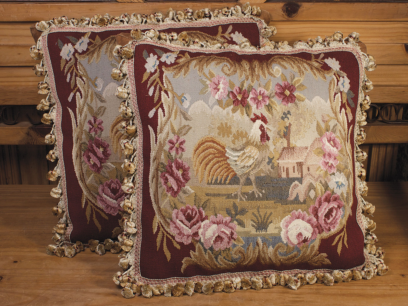 Tapestry Pillow: Country Morn