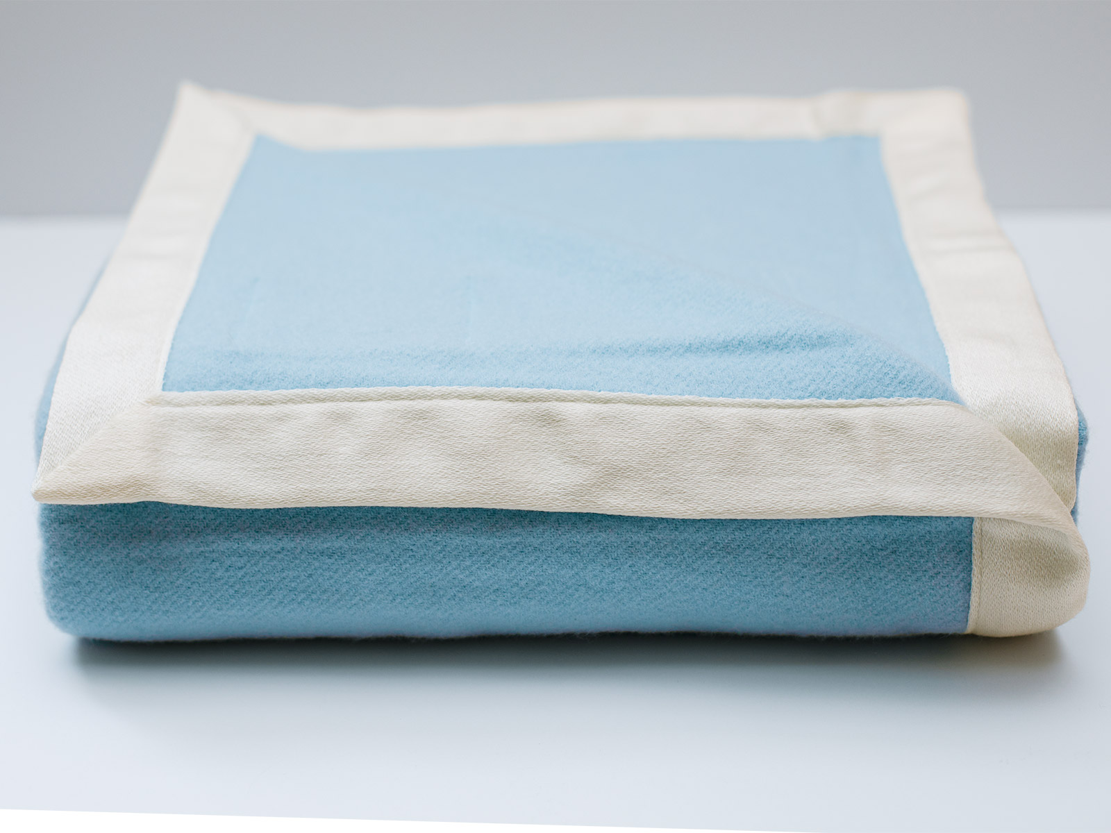 Boys Super Soft 100% Cashmere Baby Blanket - 'Baby Blue' - Hand Made In Scotland By Love Cashmere : Buy Online At Best Price In KSA - Souq Is Now