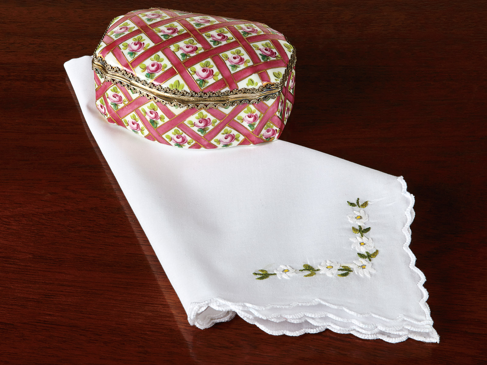 Daises Ladies Handkerchief