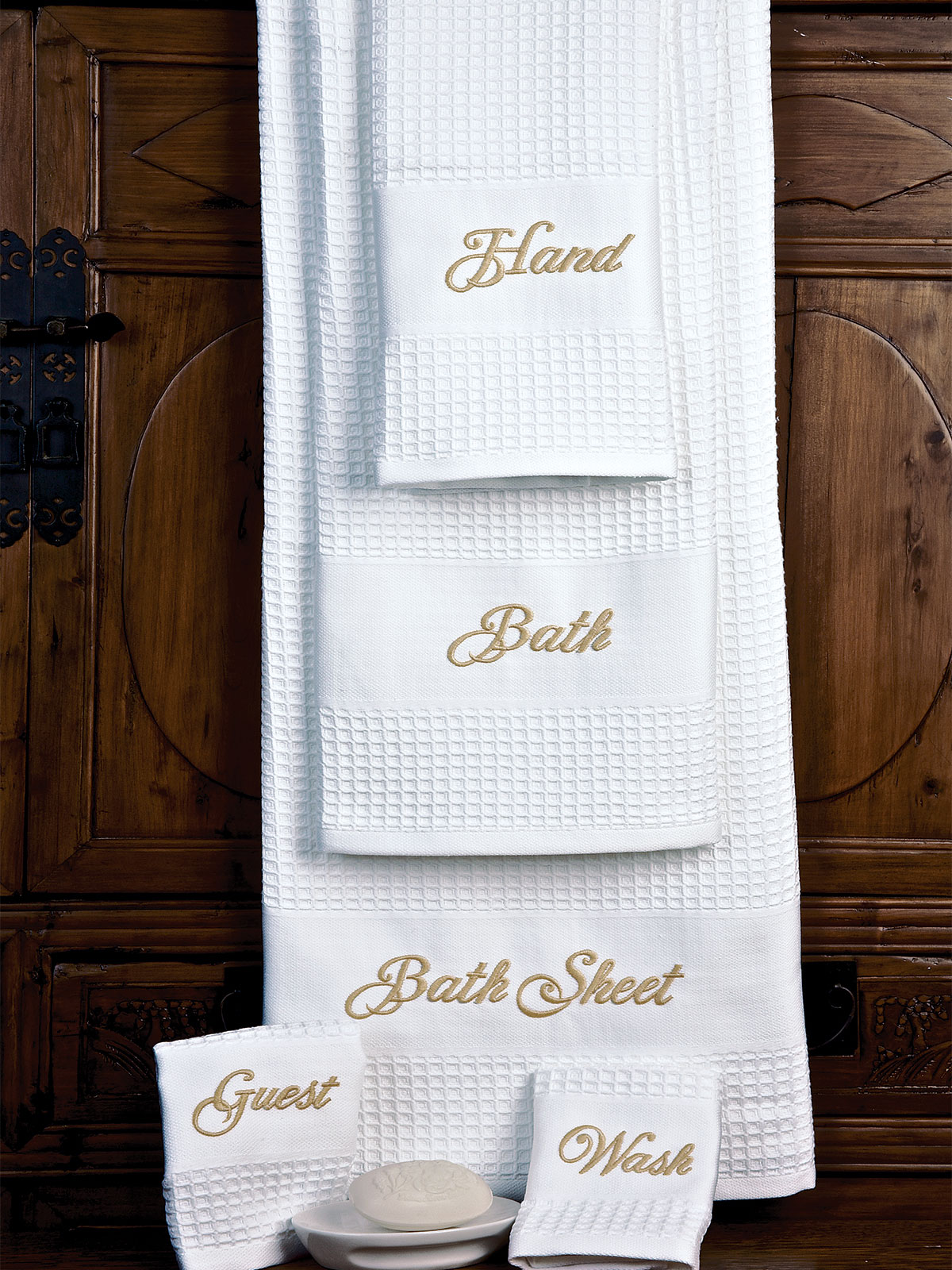 Marque Towels: Brown