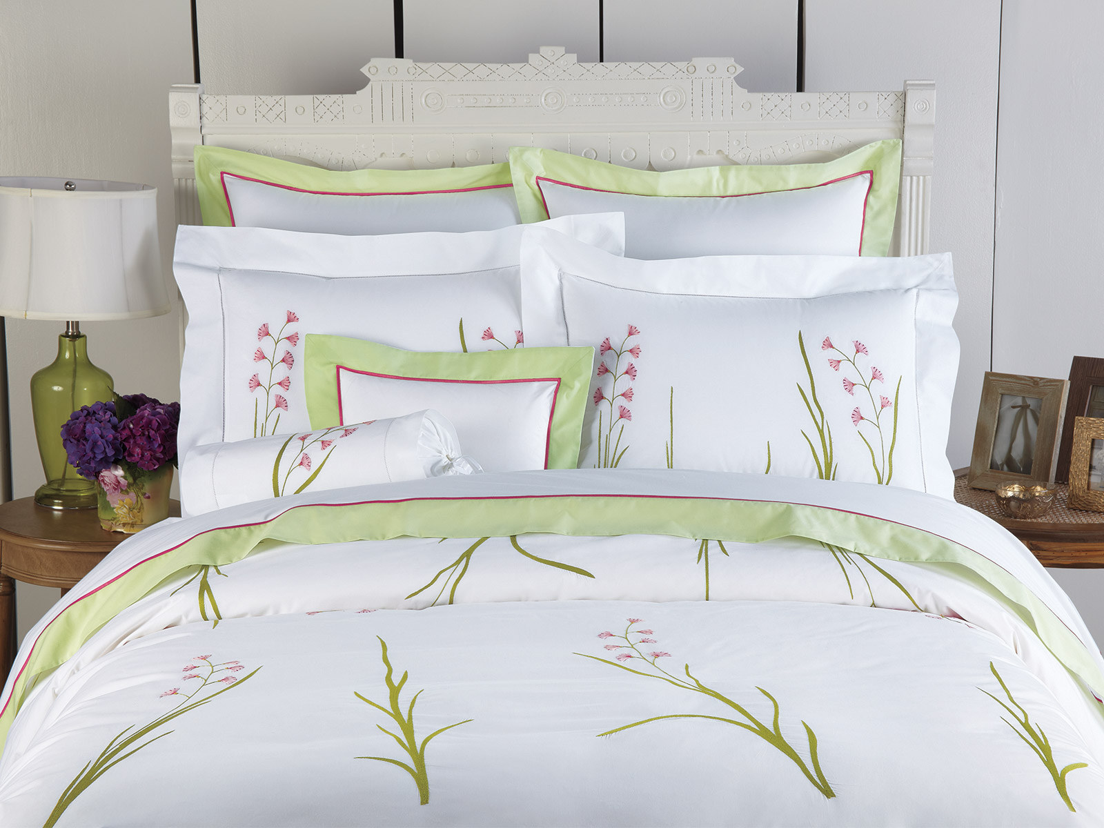 Morning Glory Luxury Bedding Italian Bed Linens Schweitzer Linen