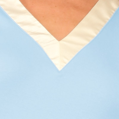 Blue/Ivory Chemise